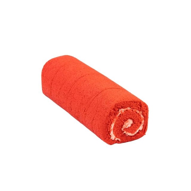 Raspberry Roll Cake.