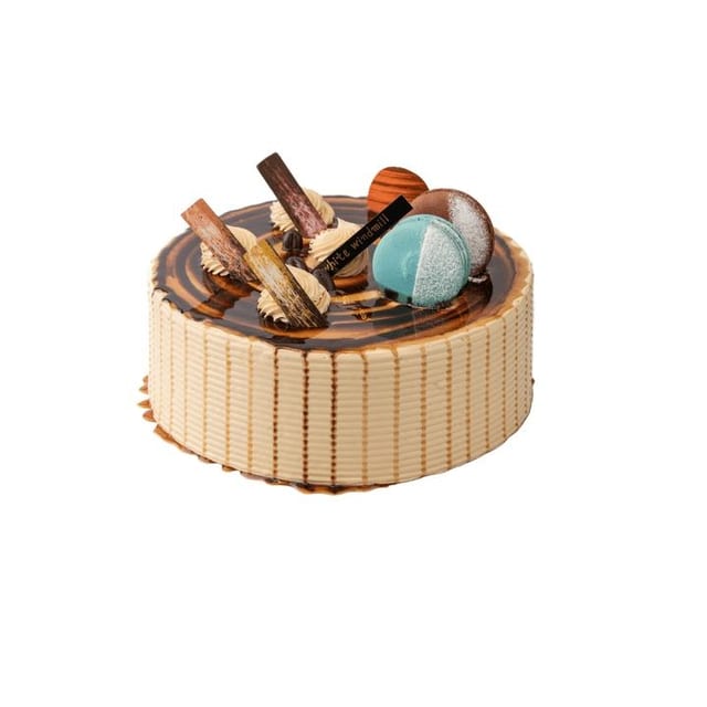 Mocha Butter Cake 8".