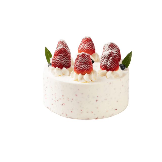Strawberry Fresh Cream Cake 7".