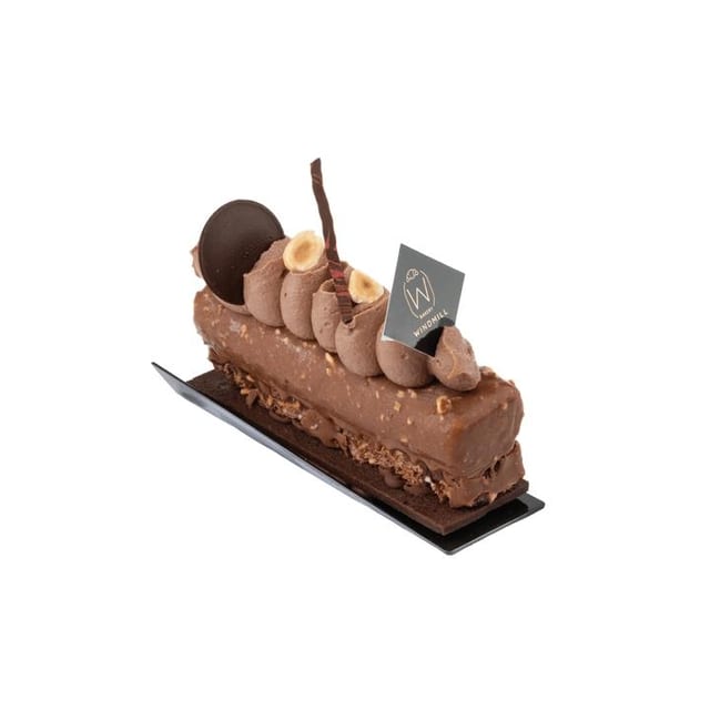 Piece Hazelnut Mousse.