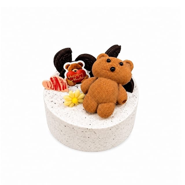 Mini Oreo Fresh Cream Cake 5".