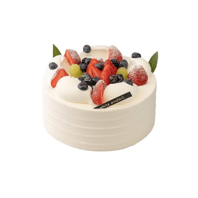 Strawberry Fresh Cream Cake 8".