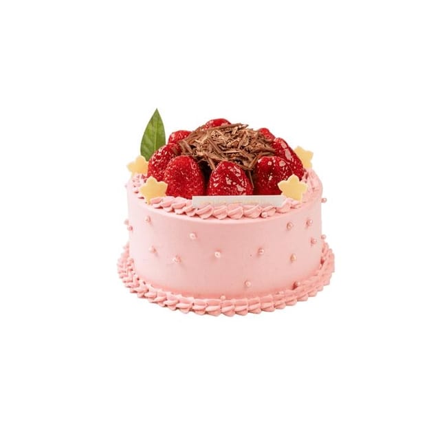 Strawberry Choco Fresh Cream Cake 6".